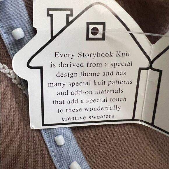 NWT Storybook Knits Embroidered Beaded Cotton V Neck Pullover Tunic 3X Boho - Picture 11 of 13